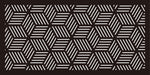 Metal Privacy Screen, Laser Cut Decorative Steel Privacy Panel Metal Fencing, Panel Screen,48"x24"