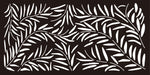 Metal Privacy Screen, Laser Cut Decorative Steel Privacy Panel Metal Fencing, Panel Screen,48"x24"