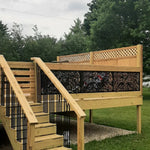 Metal Privacy Screen, Laser Cut Decorative Steel Panel, Metal Fencing, Metal Posts