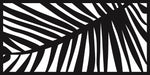 Metal Privacy Screen, Laser Cut Decorative Steel Privacy Panel Metal Fencing, Panel Screen,48"x24"