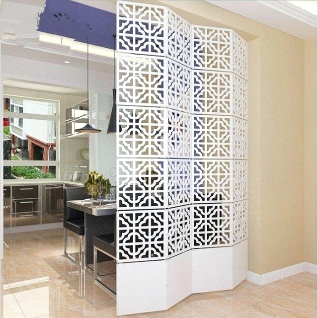MountainSnow DIY Private Hanging Room Divider, Hanging Decorative Panel Screens, Partition Wall Dividers for Bedroom, Dining Room, Living Room, Sitting Room