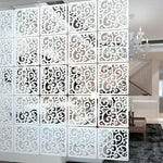 MountainSnow DIY Private Hanging Room Divider, Hanging Decorative Panel Screens, Partition Wall Dividers for Bedroom, Dining Room, Living Room, Sitting Room