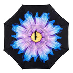 Inverted Umbrella Umbrella Windproof Reverse Umbrella, Umbrellas for Women with UV Protection, Upside Down Umbrella with C-Handle  P12