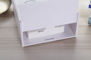 MountainSnow Multi-Function PVC Cosmetic Storage, Storage Box for Neat and Organize Storing of Makeup Tools (Oops)