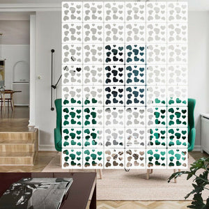 MountainSnow DIY Private Hanging Room Divider, Hanging Decorative Panel Screens, 11.4"x11.4"