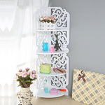 MountainSnow Multi-Function PVC Cosmetic Storage, Storage Box for Neat and Organize Storing of Makeup Tools(FlowerShape)