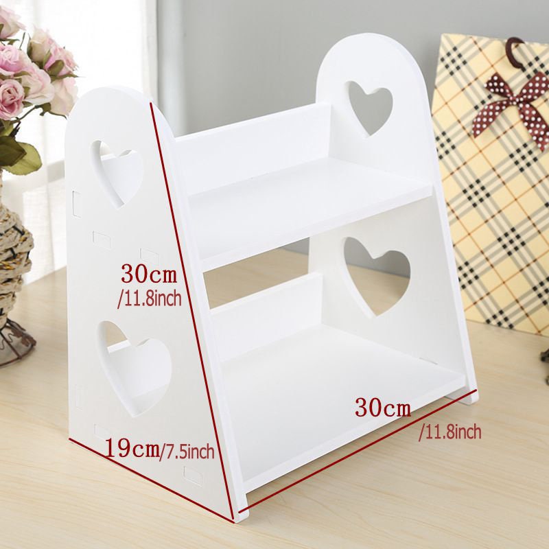 MountainSnow Multi-Function PVC Cosmetic Storage, Storage Box for Neat and Organize Storing of Makeup Tools